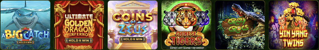 Variété de jeux au Spin Million Casino